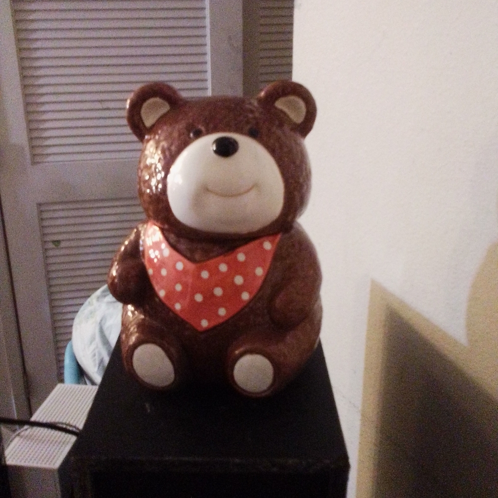 Bear cookie jar